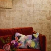Vliestapete Kacheln Gold Braun Metallic 39671-1