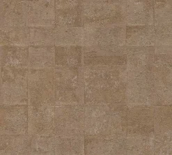 Vliestapete Kacheln Gold Braun Metallic 39671-1