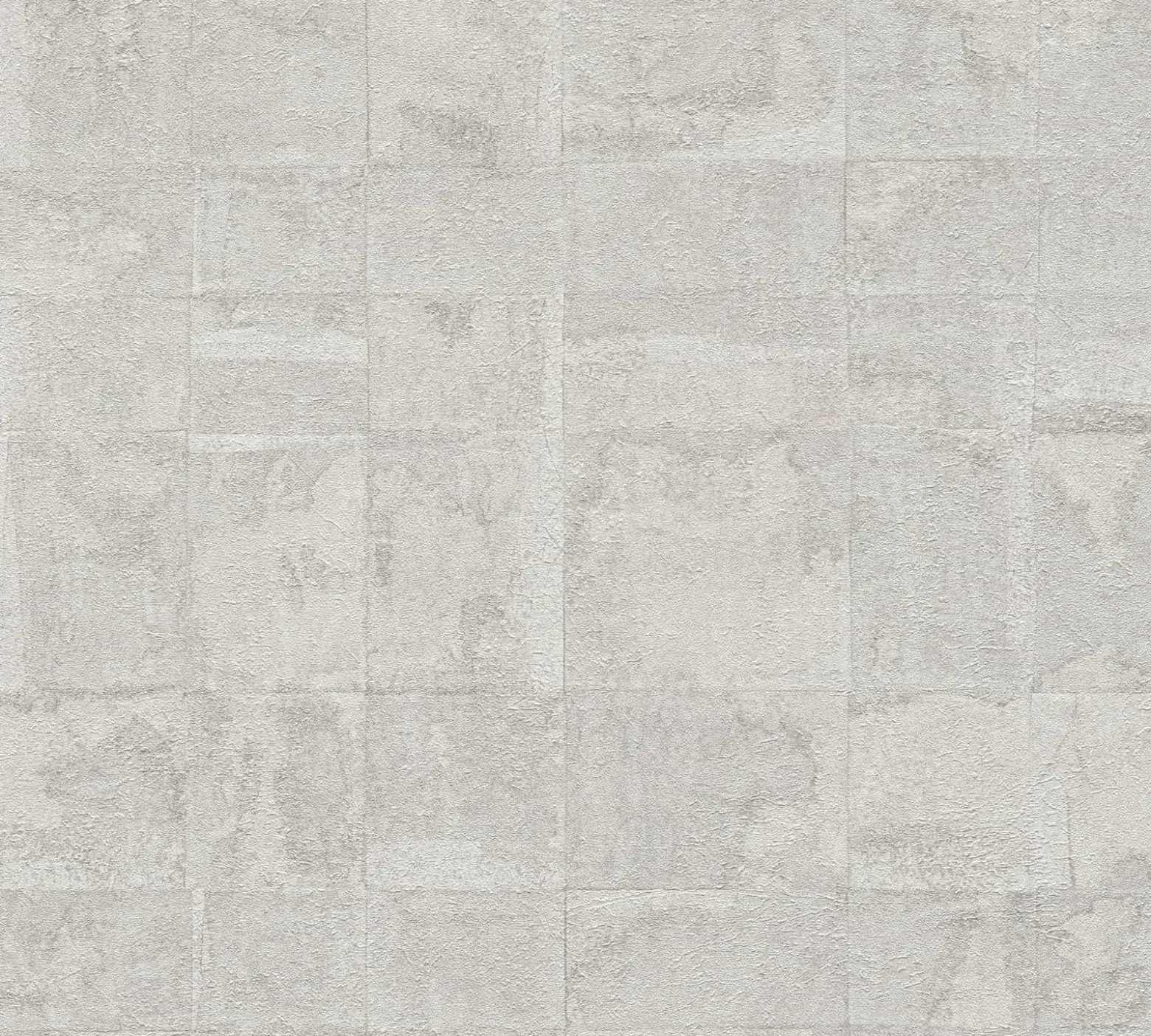 Vliestapete Kacheln Grau Silber Metallic 39671-3