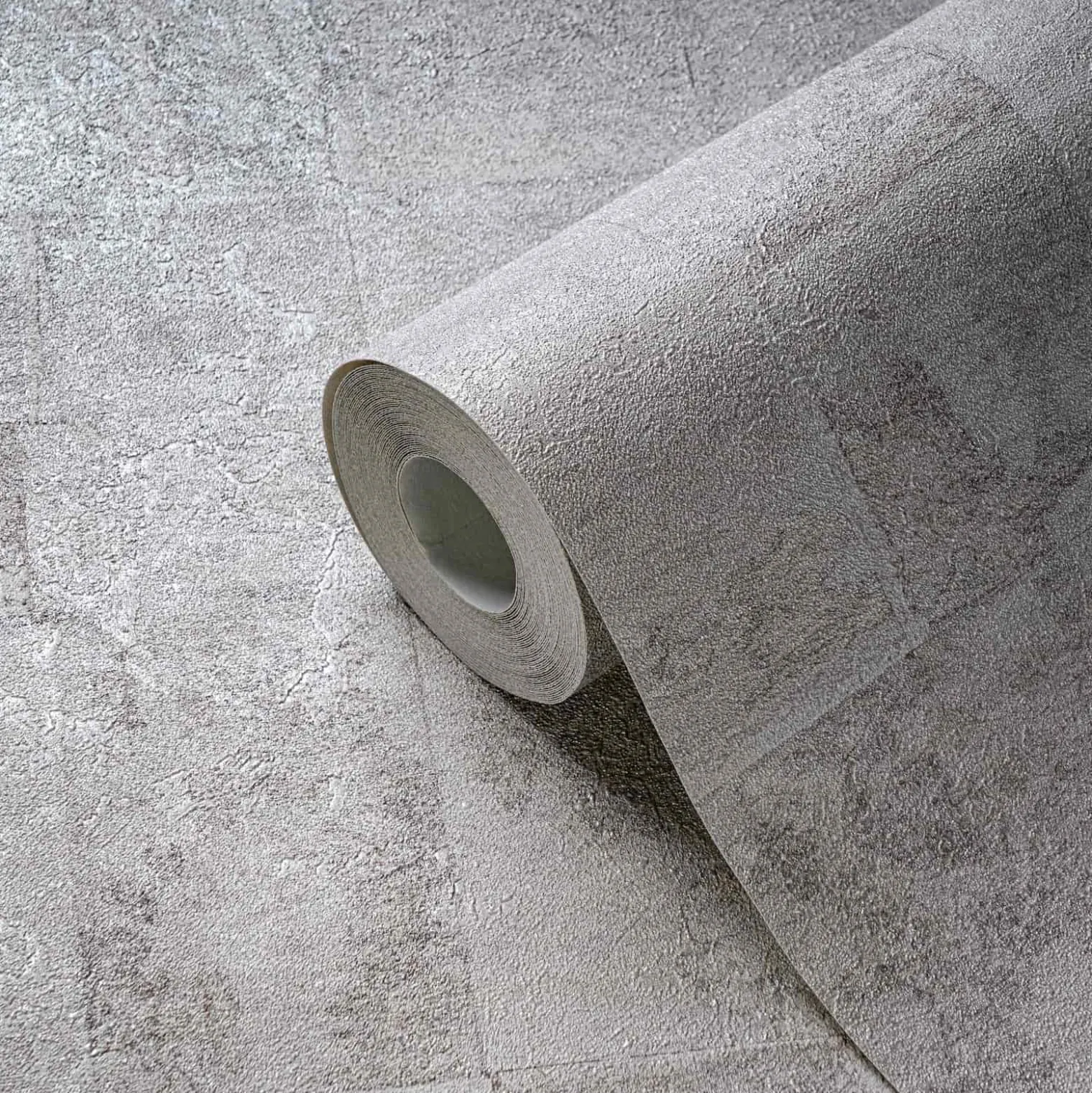 Vliestapete Kacheln Grau Silber Metallic 39671-3