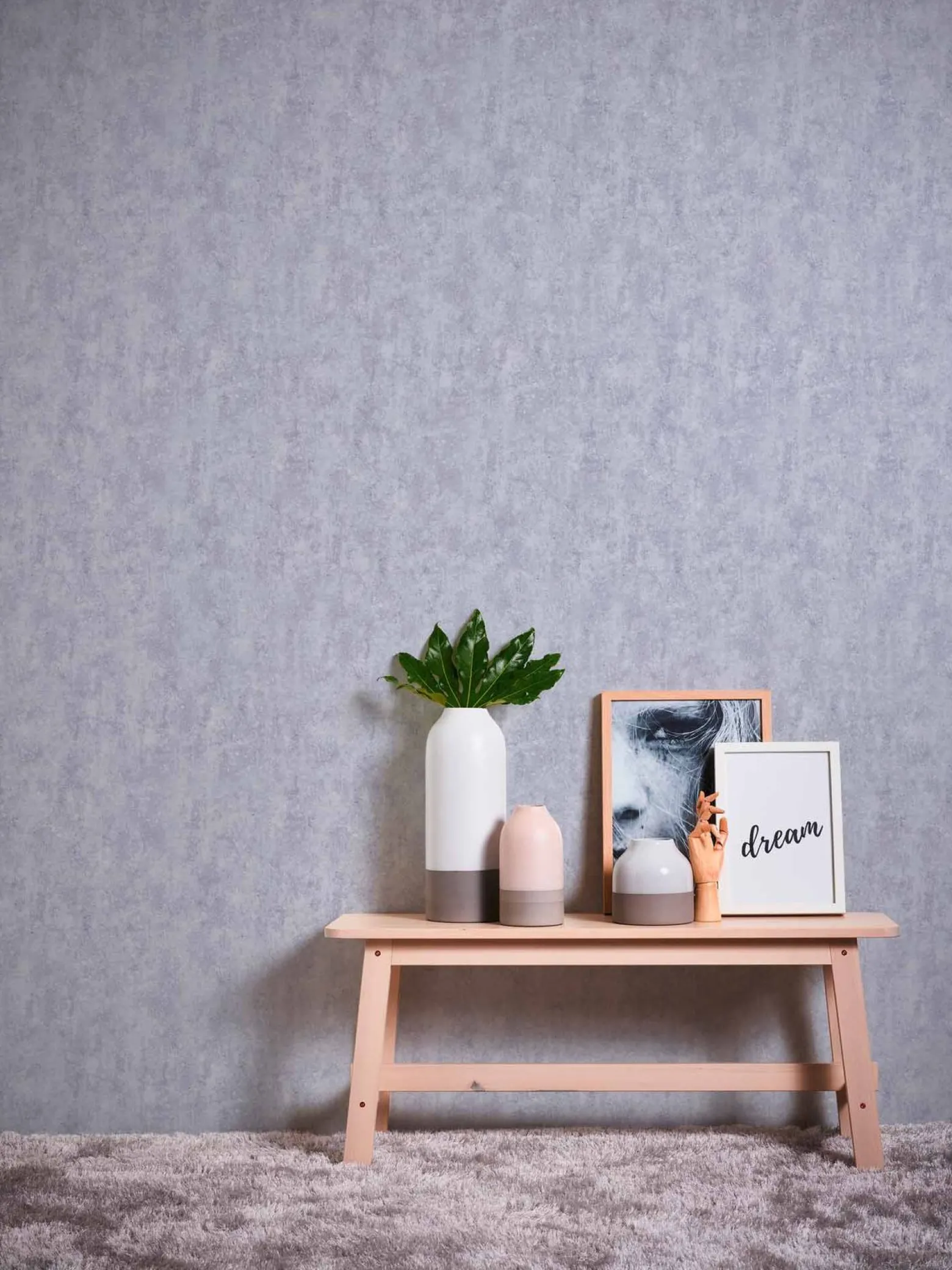Vliestapete Kinder Beton-Design grau 38132-1