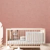 Vliestapete Kinder Einfarbig Betonoptik Rot 77179-5