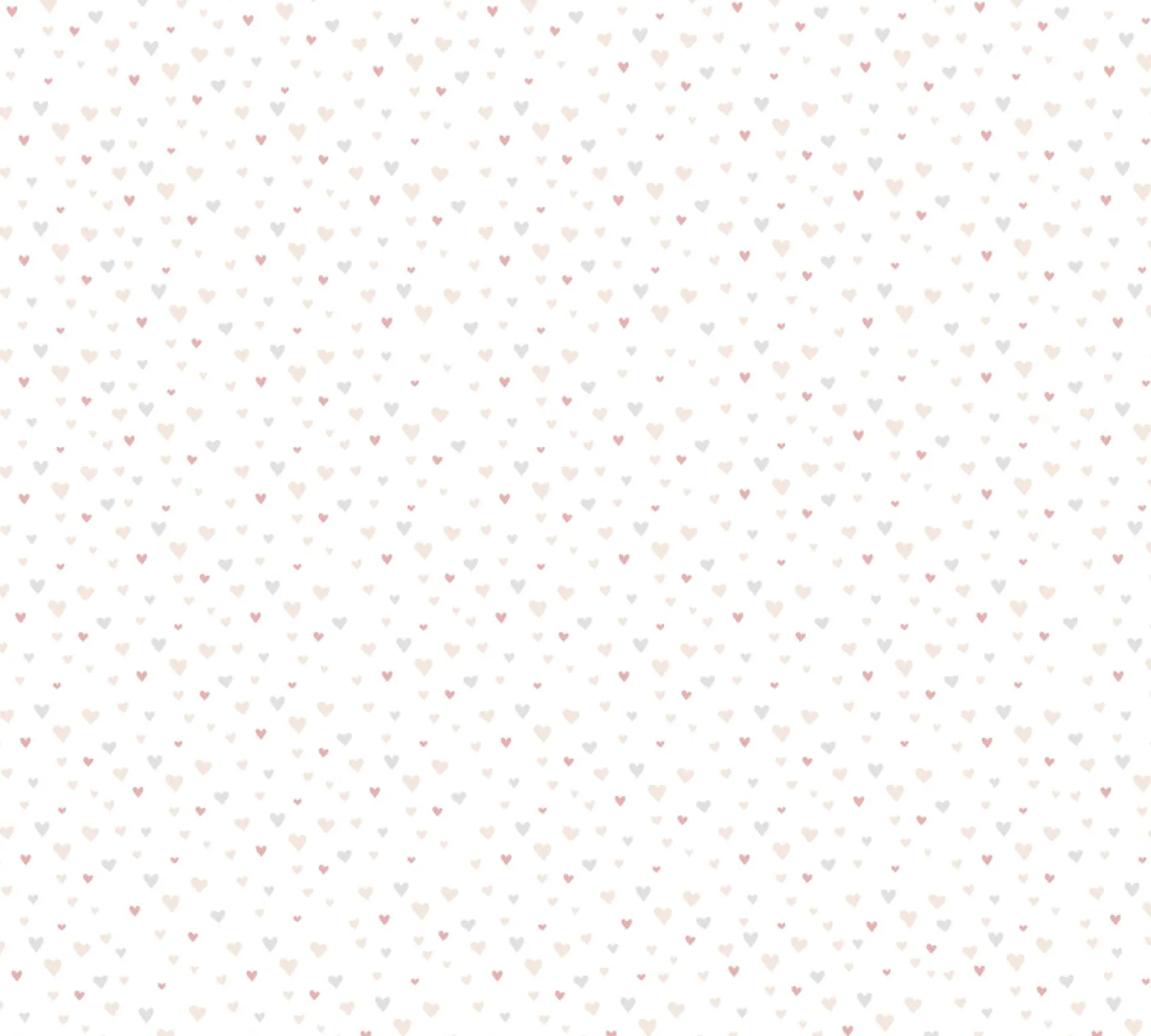 Vliestapete Kinder Herzen rosa grau beige 38124-1