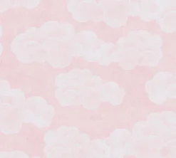 Vliestapete Kinder Himmel Wolken Rosa Weiß 77143-2