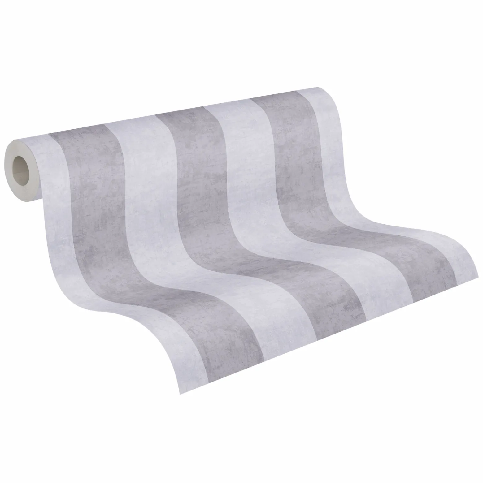 Vliestapete Kinder Streifen Muster Grau 77078-3