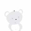 Vliestapete Kinder Teddybären blau grau weiß 38136-1