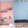 Vliestapete Kinder Uni-Design apricot 38316-7