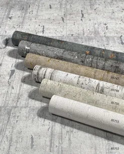 Vliestapete Kork Patina grau gold Metallic 85750