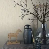 Vliestapete Kratz Struktur cremegrau Marburg 59338