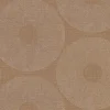 Vliestapete Kreise Grafik braun silber Metallic 38524-5