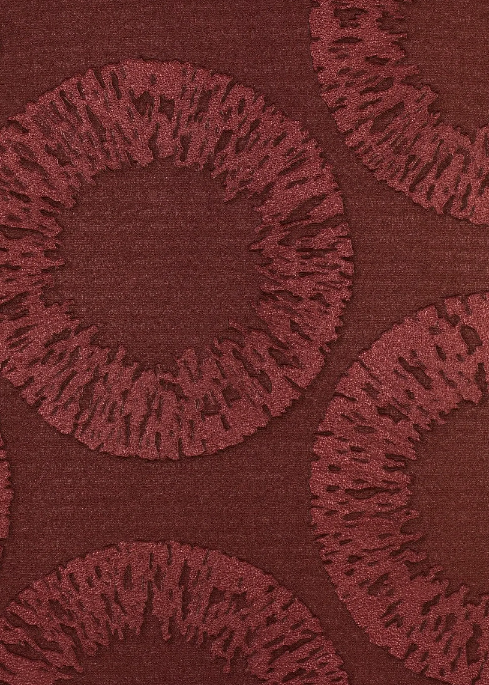 Vliestapete Kreise Grafik rot Cuvée Prestige 54916