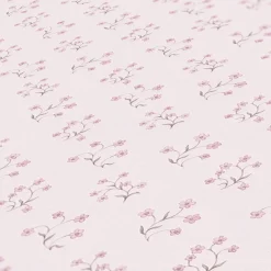 Vliestapete Landhaustil Blumen Weiß Rosa Braun 39074-3