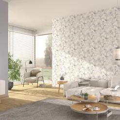 Vliestapete Landschaft Wald Beige Grau 10433-02