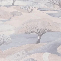 Vliestapete Landschaft Wald Beige Grau 10433-02