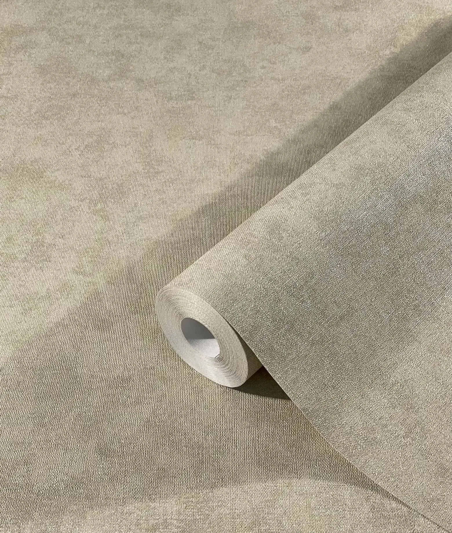 Vliestapete Leinen-Optik beige-braun Metallic 32421