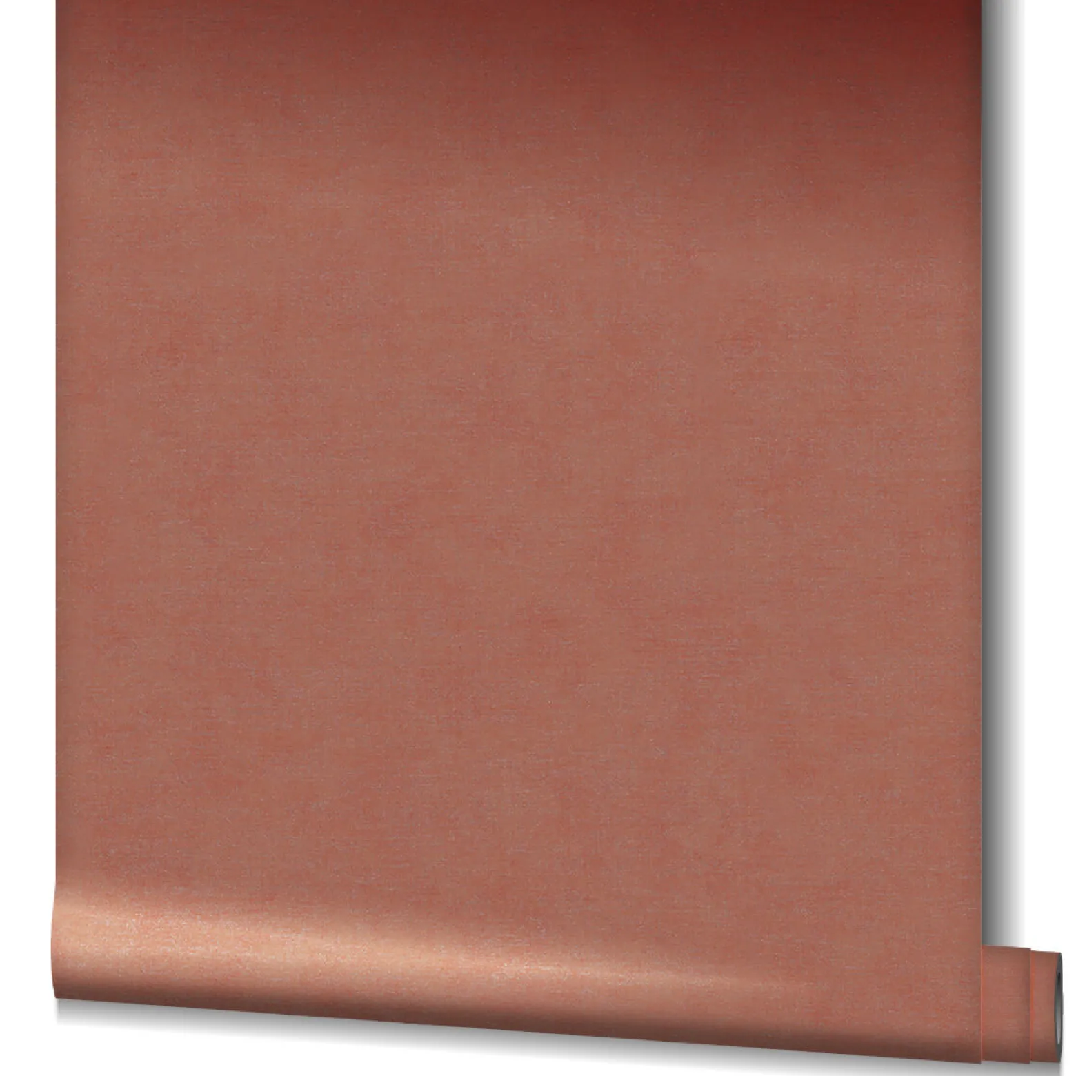 Vliestapete Leinen-Optik braun-rot Metallic 32430