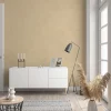 Vliestapete Leinen-Optik dunkelbeige Metallic 32427