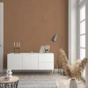 Vliestapete Leinen-Optik gold-braun Marburg 32431