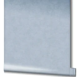 Vliestapete Leinen-Optik grau-blau Metallic 32408