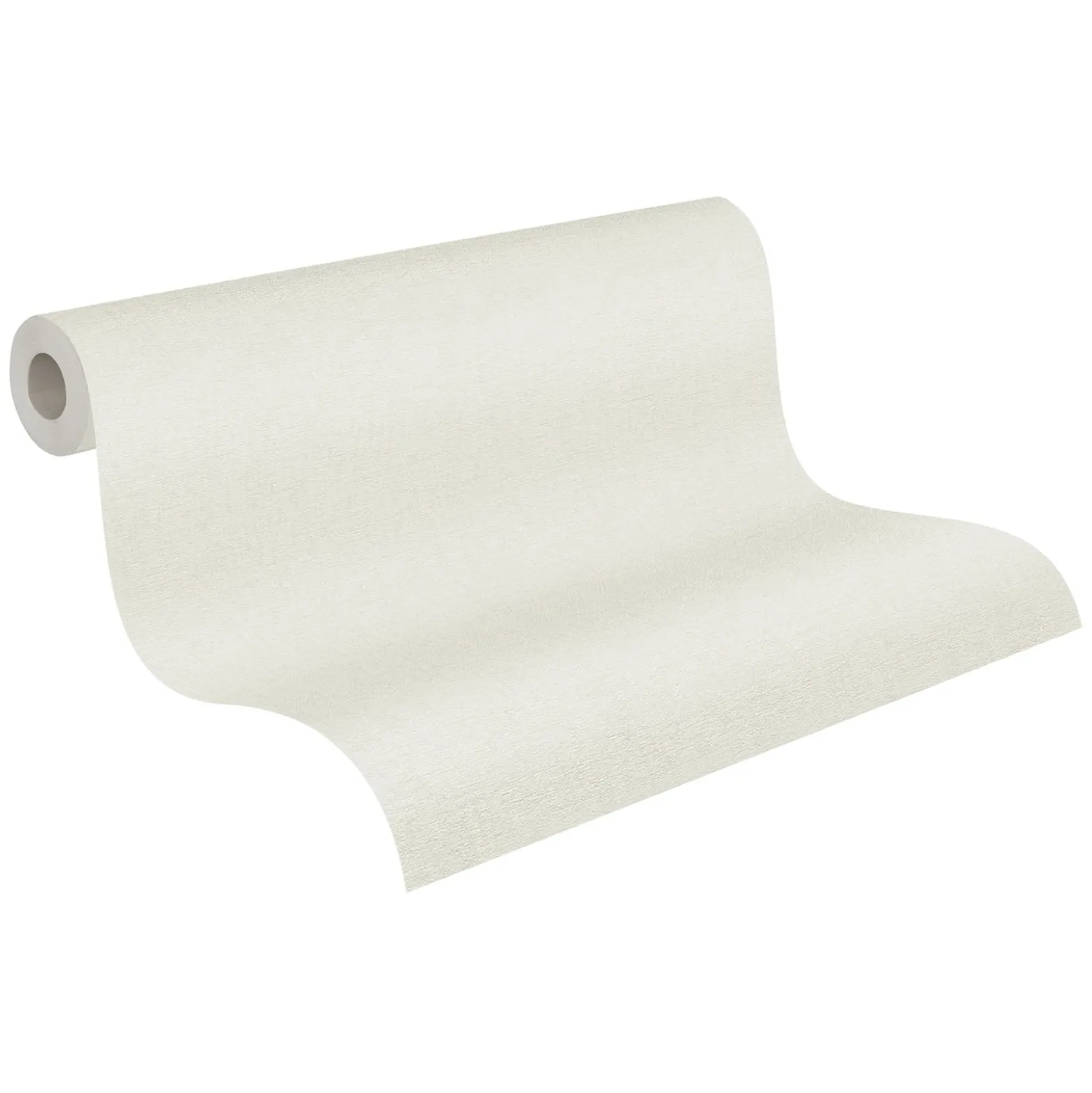 Vliestapete Leinenoptik Modern Weiß Grau 39339-6