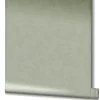 Vliestapete Leinen-Optik oliv-grün Metallic 32417