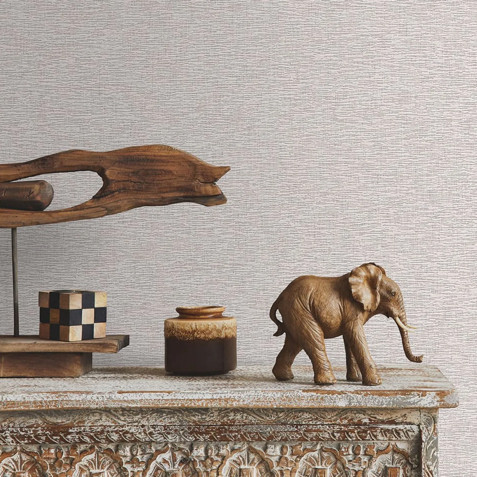 Vliestapete Linien Abstrakt Beige Glanz 10383-02