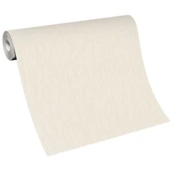 Vliestapete Linien Abstrakt Creme Rosa Metallic 10351-05