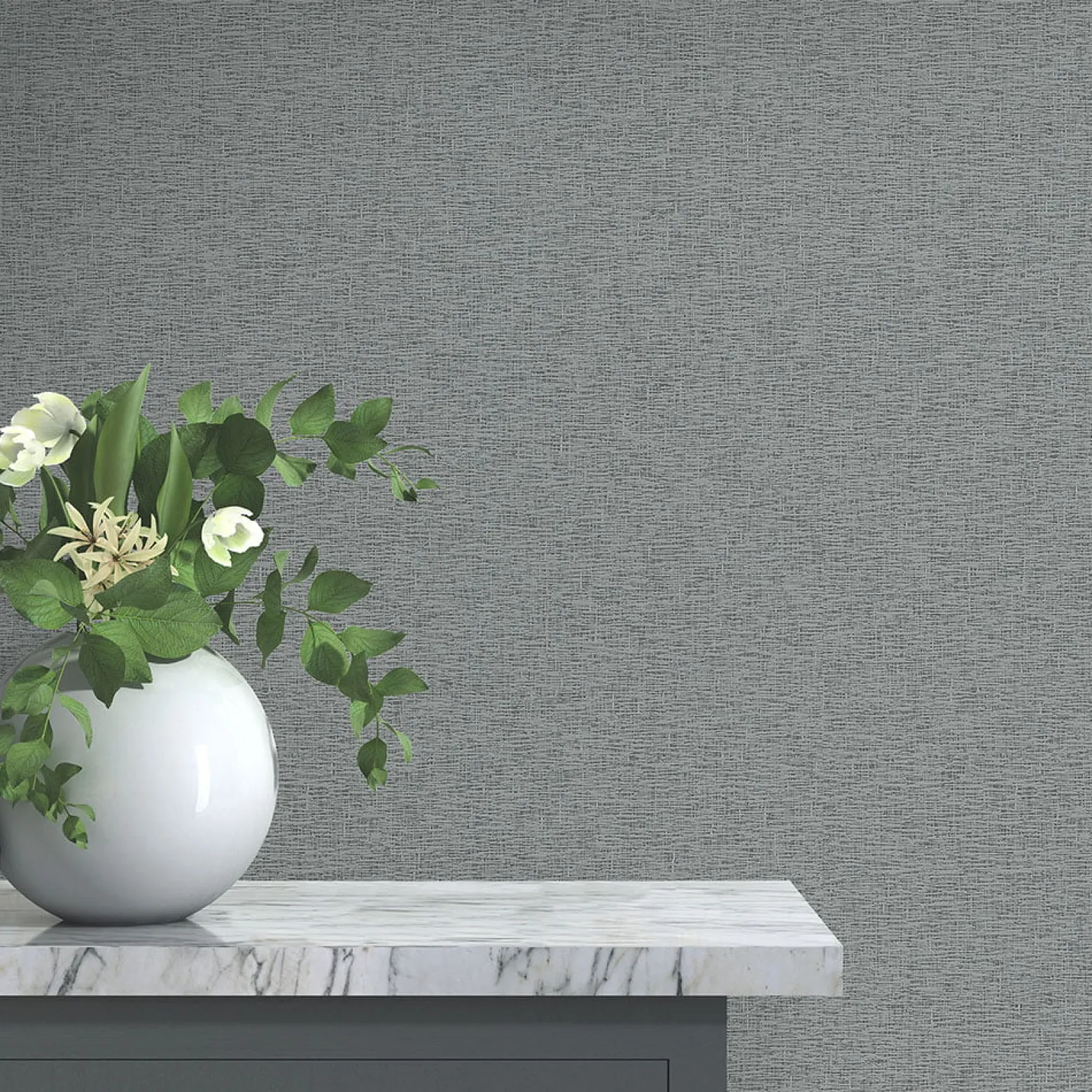 Vliestapete Linien Abstrakt Grau Silber Metallic 10383-47
