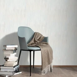 Vliestapete Linien Struktur Grau Blau Beige 10533-43