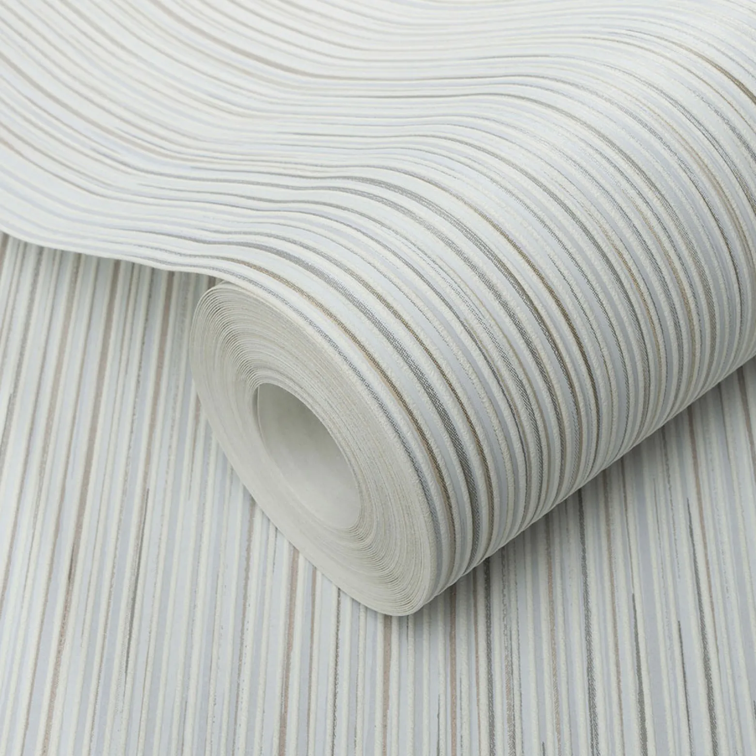 Vliestapete Linien Struktur Blau Grau Braun 10533-37