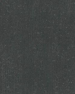 Vliestapete Linien Strukturiert Glanz schwarz 6760-60