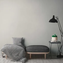 Vliestapete Linien Uni creme-grau AS Creation 3782-24