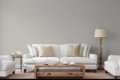Vliestapete Marburg Dreiecke beige metallic 84861