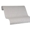 Vliestapete Marburg Dreiecke creme metallic 84851