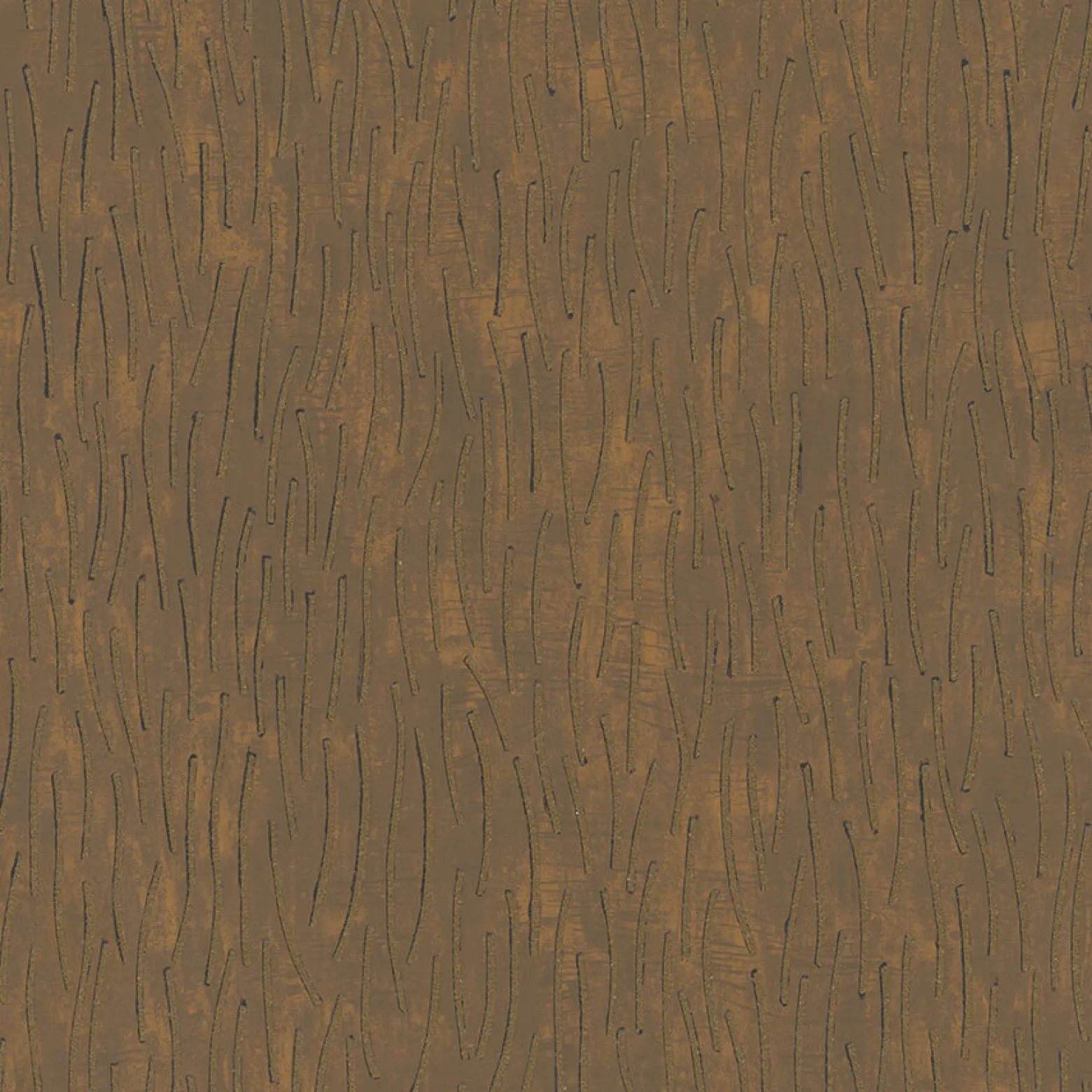 Vliestapete Marburg Striche braun gold metallic 84868