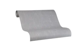 Vliestapete Marburg Striche grau metallic 84877