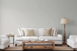 Vliestapete Marburg Uni Meliert creme metallic 84849