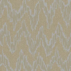 Vliestapete Marburg Zick-Zack Abstrakt gold 84895