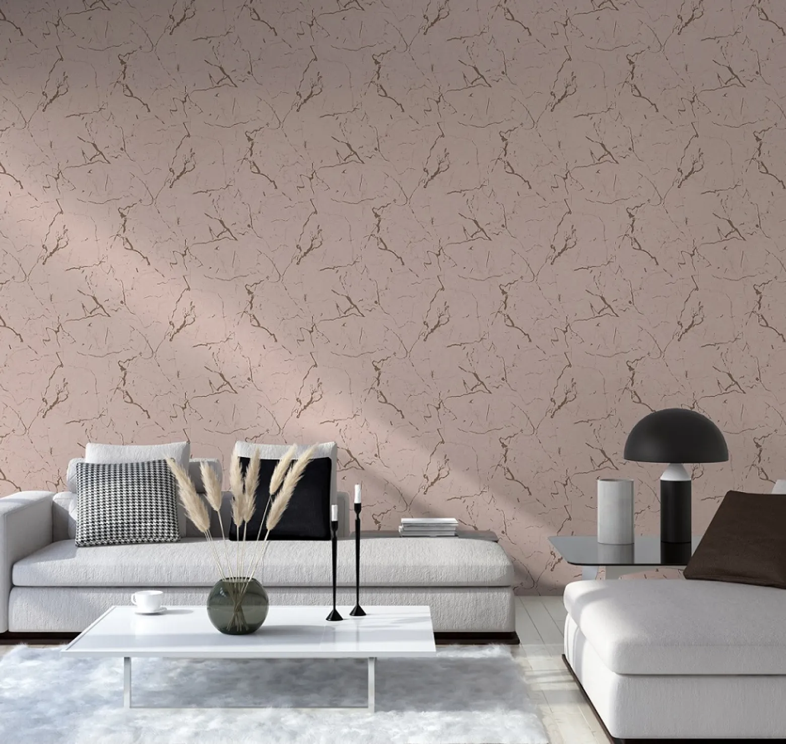 Vliestapete Marmor Muster beige gold Glanz 37855-4