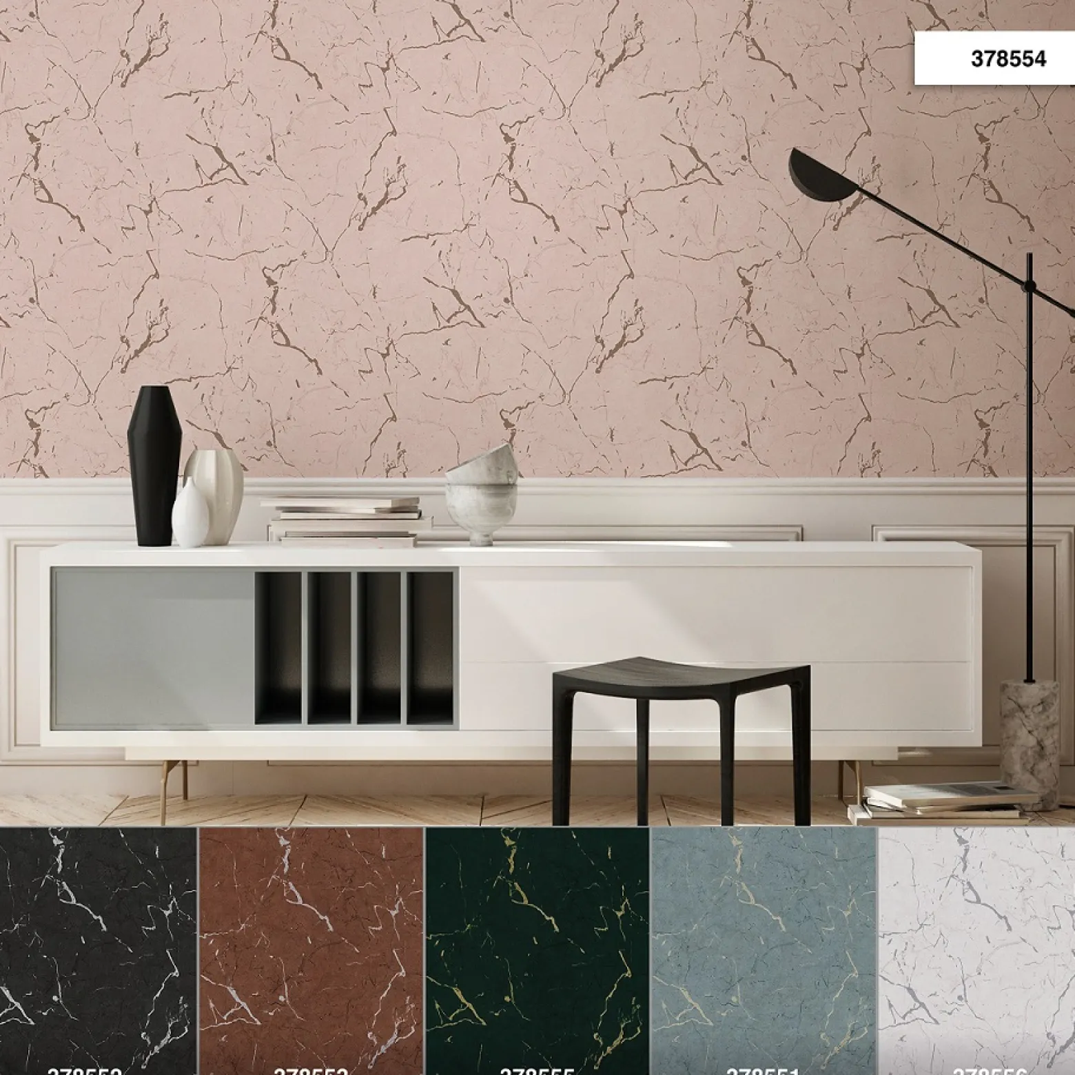 Vliestapete Marmor Muster beige gold Glanz 37855-4