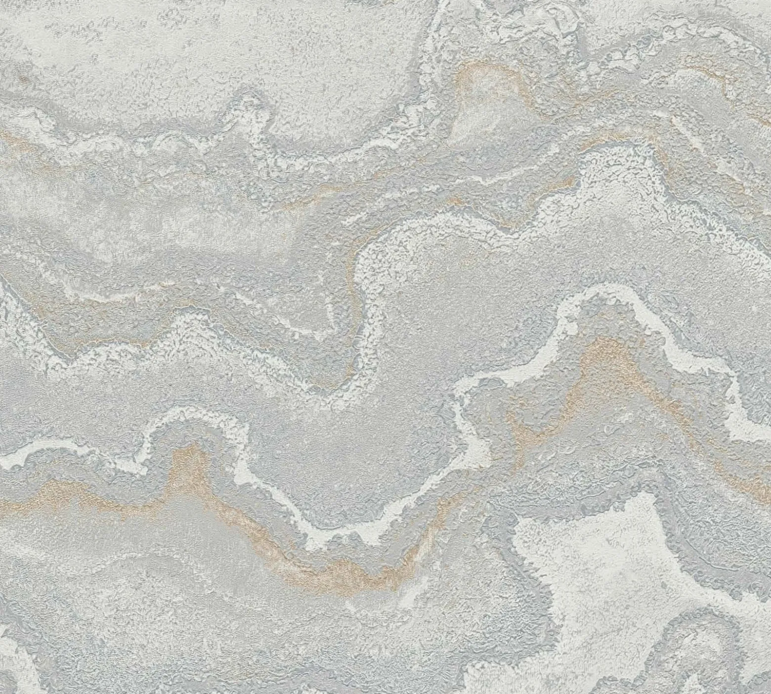 Vliestapete Marmor Optik Grau Silber Metallic 39659-5
