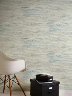 Vliestapete Meer Wellen See weiß beige livingwalls 35409-1