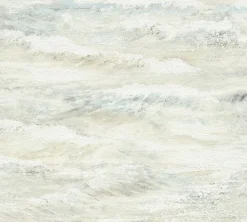 Vliestapete Meer Wellen See weiß beige livingwalls 35409-1