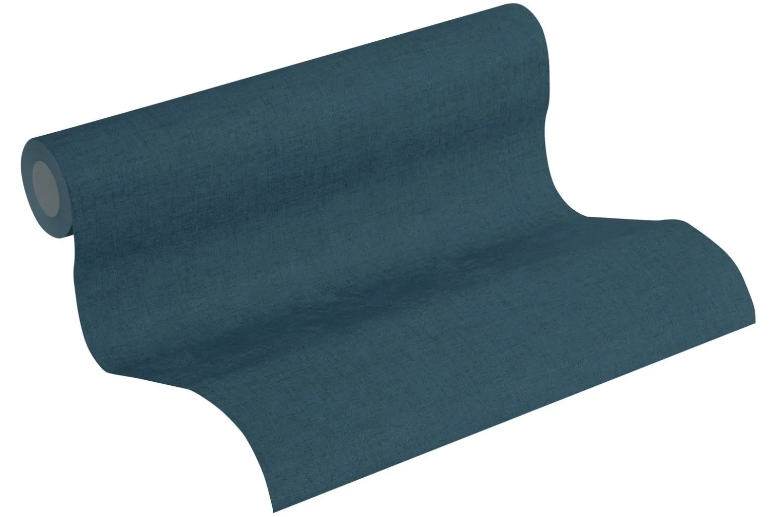 Vliestapete meliertes Uni blau 37431-5