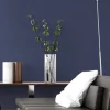 Vliestapete meliertes Uni blau grau 37431-3