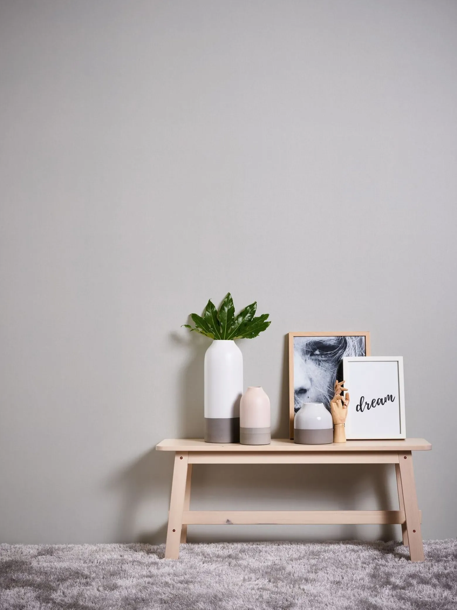 Vliestapete Meliert grau livingwalls Hygge 2982-94