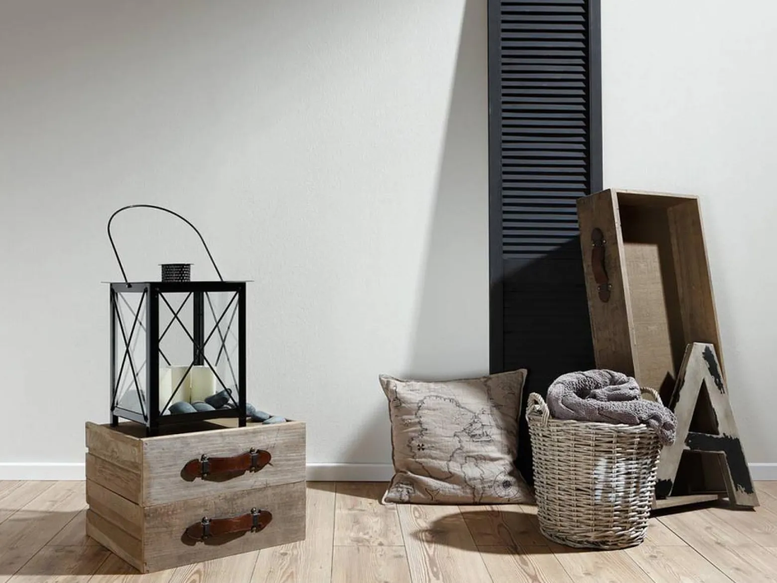 Vliestapete Meliert hellgrau livingwalls Hygge 36379-2