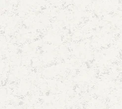 Vliestapete Meliert Metallic weiß silber 3777-15