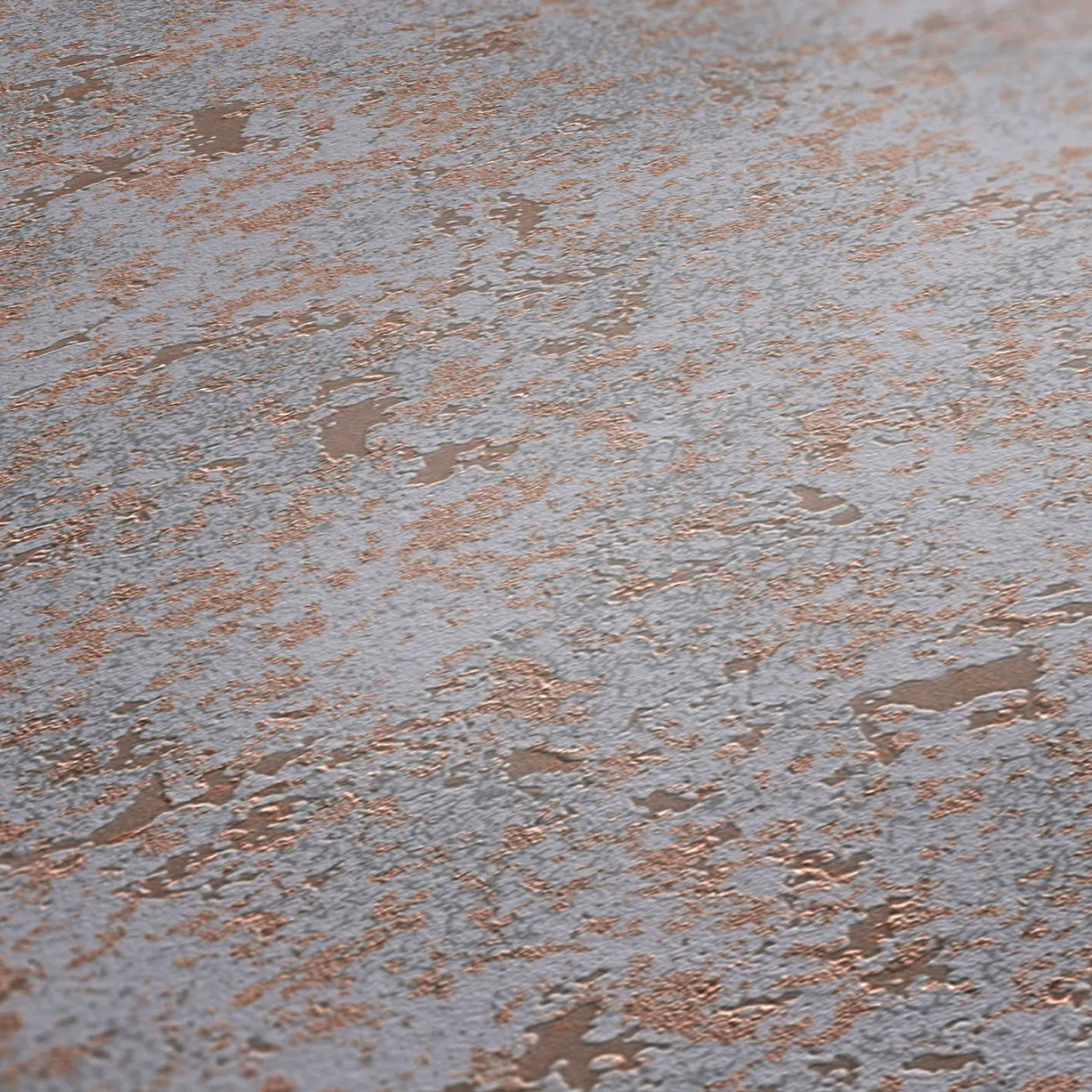 Vliestapete Meliert Metallic grau gold 3777-08