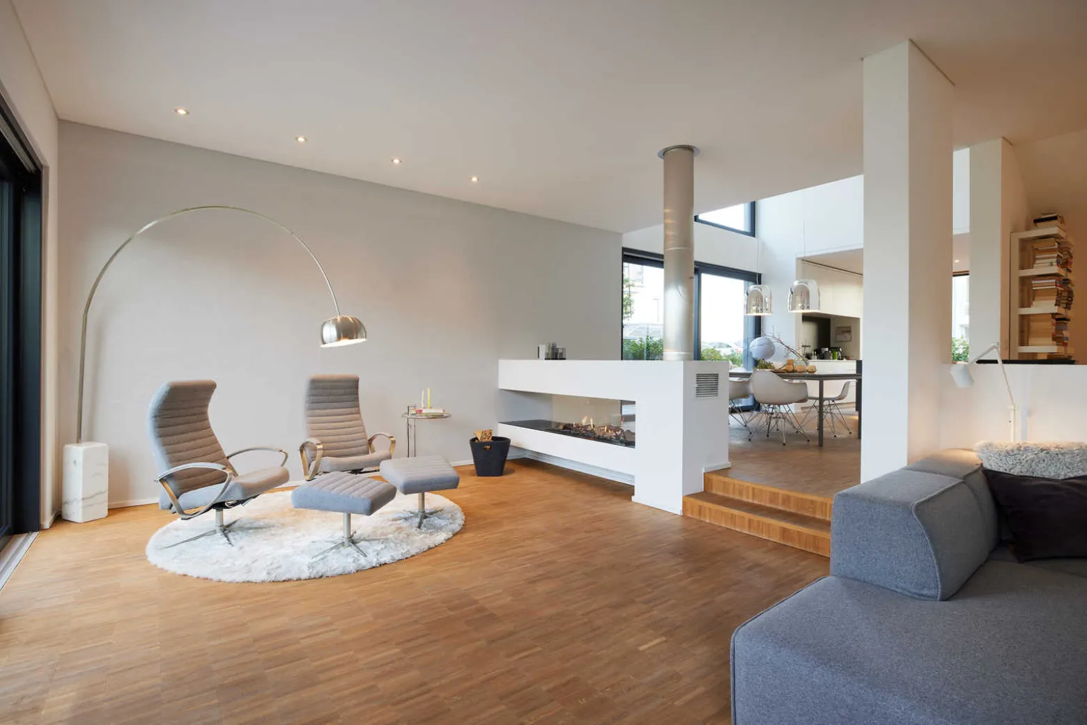 Vliestapete Meliert Struktur grau silber 38702-2